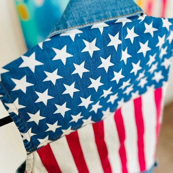 ❇️ SALE ❇️ Forever 21 Americana Vest - Picture 2 of 5